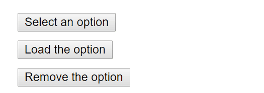 クリックアウトサイドパターンで実装されたトグルボタンがポップアップリストを開き、閉じる動作が機能することを示すマウスで操作される様子